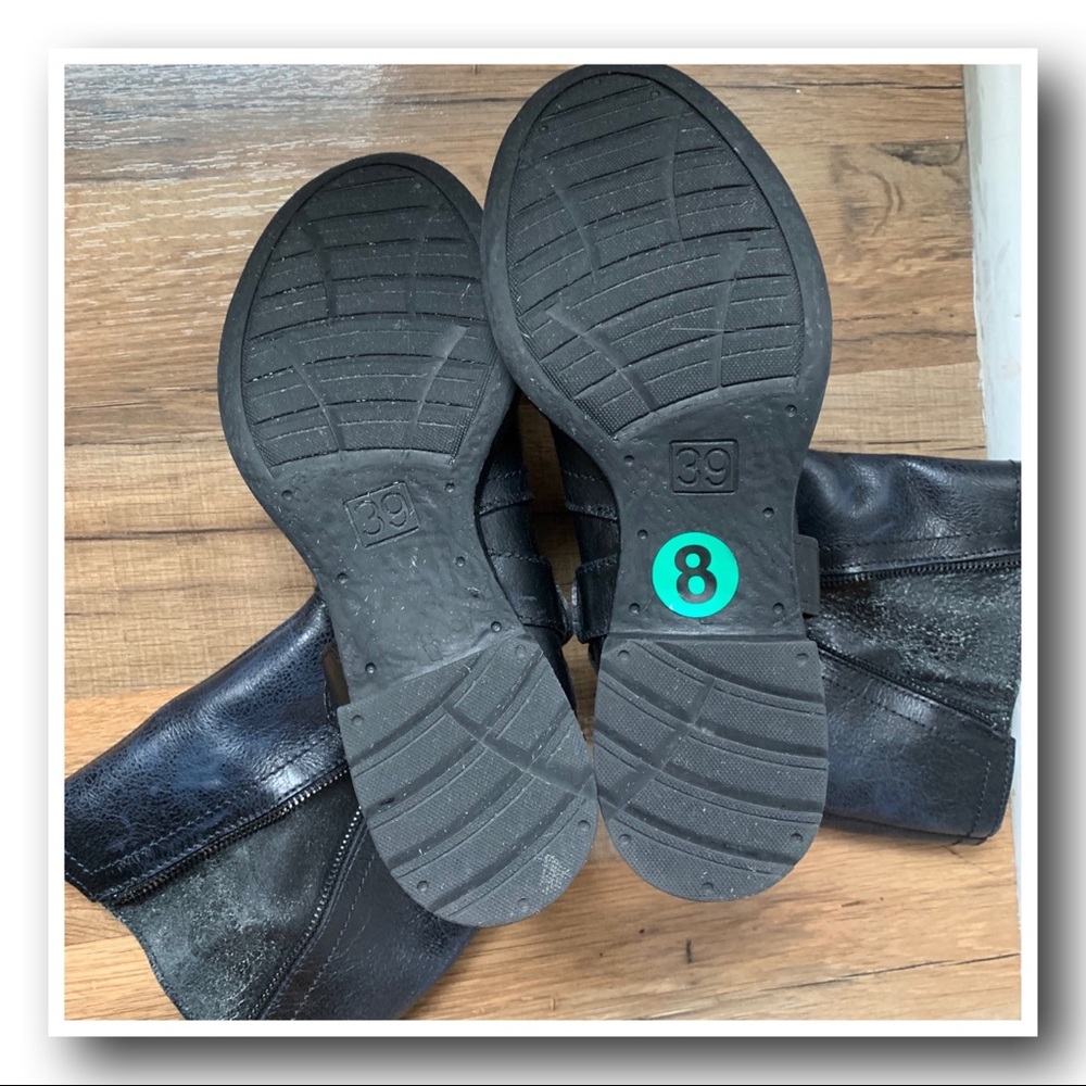 {Liberto} Moto Distressed Boots - Picture 9 of 13